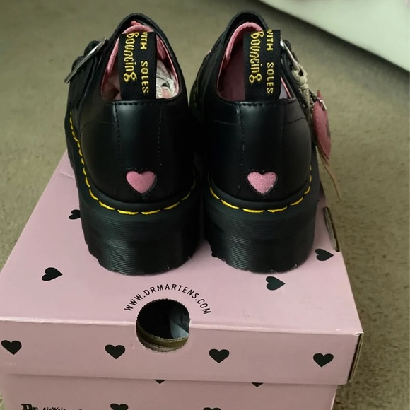 ❌SOLD❌ NWT Dr. Martens x Lazy Oaf Heart Creepers - Picture 4 of 7